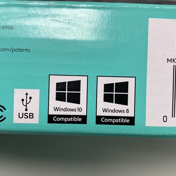 LOGITECH WIRELESS KEYBOARD AND MOUSE, USB PORT NWT - Picture 7 of 11